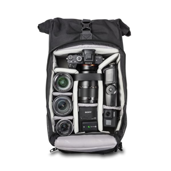 VEO SELECT 43 Roll Top Backpack, Black - Image 5