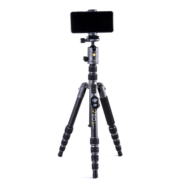 VEO 3 GO 235AB Aluminum Tripod / Monopod with Ball Head, Bluetooth Remote, SPC - Image 8