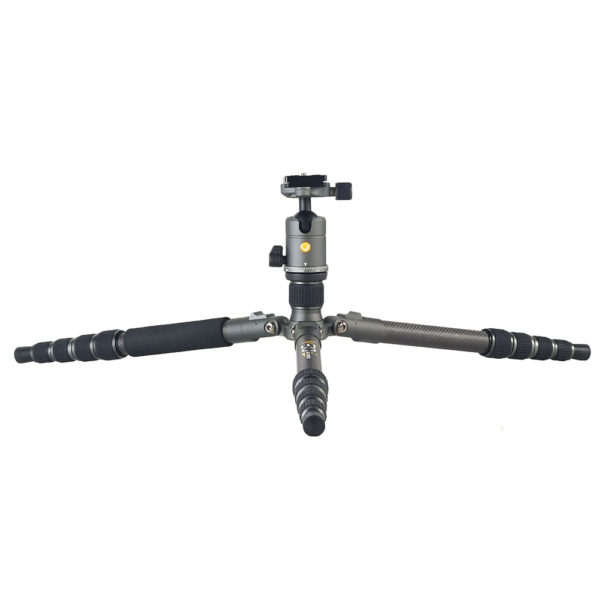 VEO 3 GO 235CB Carbon Fiber Tripod / Monopod with Ball Head, Bluetooth Remote, SPC - Image 2