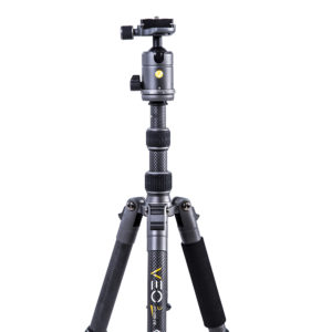 VEO 3 GO 235CB Carbon Fiber Tripod / Monopod with Ball Head, Bluetooth Remote, SPC