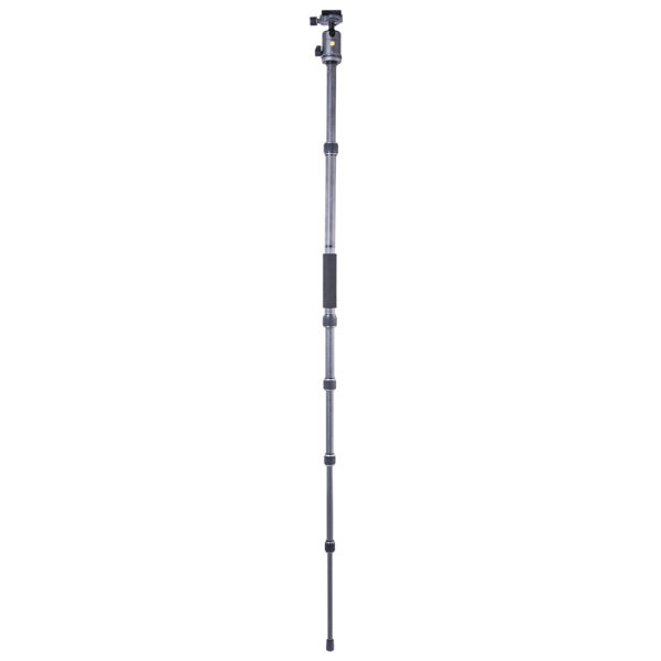 VEO 3 GO 235CB Carbon Fiber Tripod / Monopod with Ball Head, Bluetooth Remote, SPC - Image 6