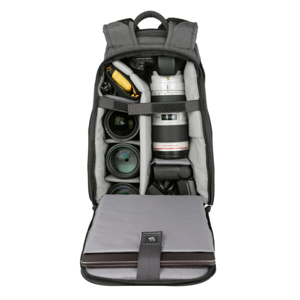 VEO ADAPTOR R44 Black Camera Backpack w/ USB Port - Rear Access - Image 8