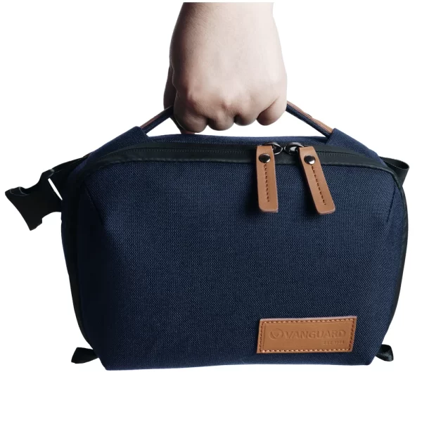 VEO CITY CB24 NV - CROSSBODY CAMERA BAG - NAVY BLUE