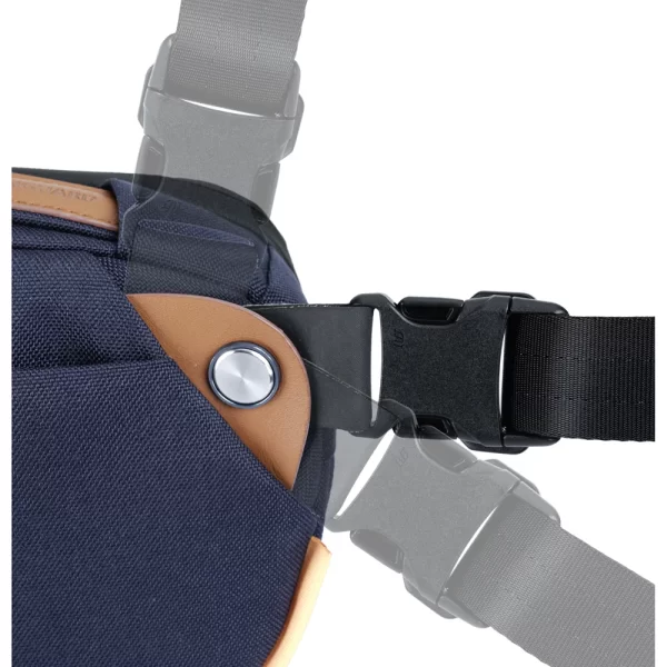 VEO CITY CB29 NV - CROSSBODY CAMERA BAG - NAVY BLUE - Image 4