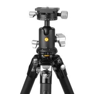 VEO 5 264AB-160S Aluminum Tripod with Dual-Axis Head for Cameras & Smartphones