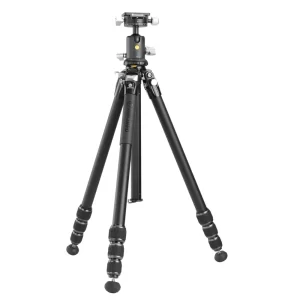 VEO 5 264AB-160S Aluminum Tripod with Dual-Axis Head for Cameras & Smartphones