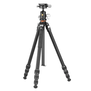 VEO 5 234AB-110S Aluminum Tripod with Dual-Axis Head for Cameras & Smartphones