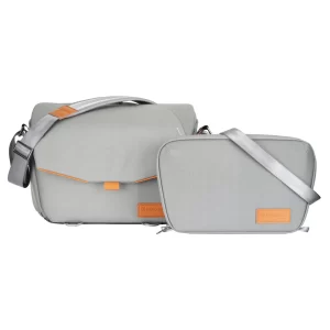 VEO CITY S30 CAMERA SHOULDER BAG W/ POUCH – GRAY