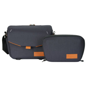 VEO CITY S30 CAMERA SHOULDER BAG W/ POUCH – Navy Blue