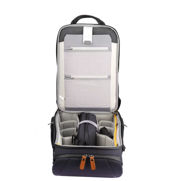 VEO CITY B42 MEDIUM CAMERA BACKPACK W/ POUCH - NAVY BLUE - Image 12
