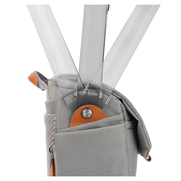 VEO CITY S30 CAMERA SHOULDER BAG W/ POUCH - GRAY - Image 9