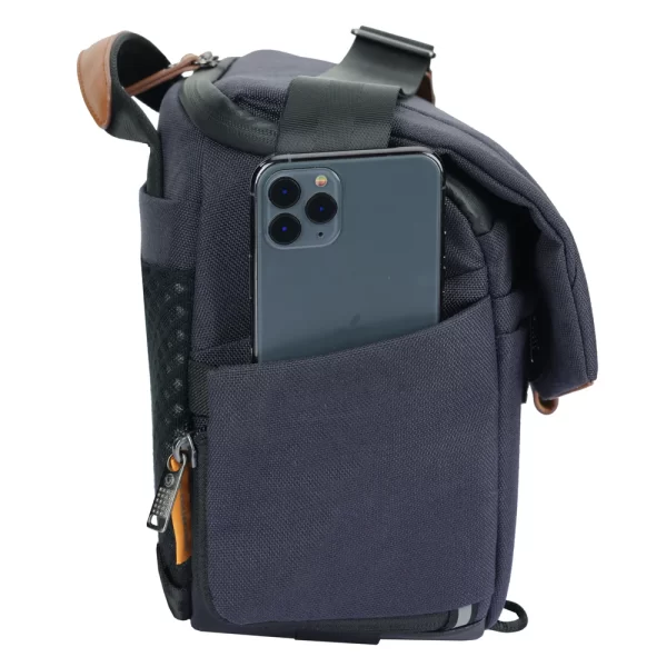VEO CITY S30 CAMERA SHOULDER BAG W/ POUCH - Navy Blue - Image 6